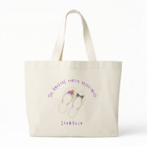 fatfatin Beach Purple Flip Flops Wedding Gift Bag
