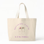 fatfatin Beach Purple Flip Flops Wedding Gift Bag