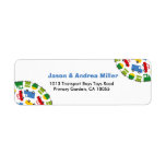 fatfatin Boy's Toys Baby Address Labels labels