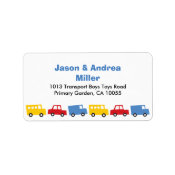 fatfatin Boy's Toys Children Address Labels label