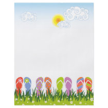 fatfatin Flip Flops Fun In The Sun Custom Flyer