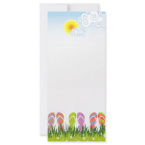 fatfatin Flip Flops Fun In The Sun Rack Card