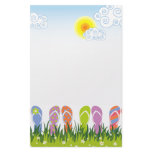 fatfatin Flip Flops Fun In The Sun Stationery