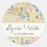 fatfatin Groovy Flower Garden Wedding Sticker stickers