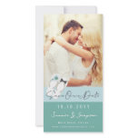 fatfatin Hibiscus Flip Flops Save The Date Photo Cards