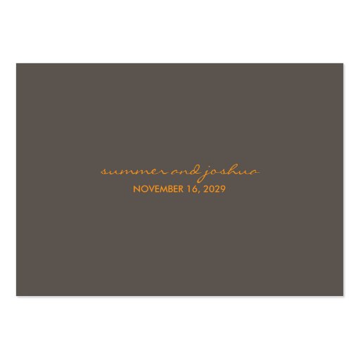 fatfatin Kissing Summer Birds Guest Place Card Business Cards (back side)