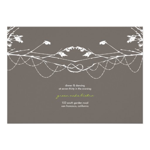fatfatin Knotted Love Trees 04 Wedding Invitation