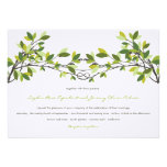 fatfatin Knotted Love Trees Wedding Invitation