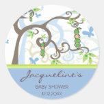 fatfatin Magic Trees Baby Boy Baby Shower Stickers