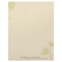 fatfatin Mum Floral Dots 03 Business Letterhead