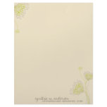 fatfatin Mum Floral Dots 03 Business Letterhead