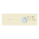 fatfatin Nesting Bird and Family Profile Card Business Card Template