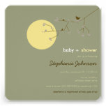 fatfatin Nesting Bird Family 4 Baby Shower Invite