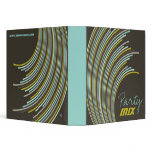 fatfatin Party Stripes 05 | Modern Designer Binder