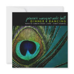fatfatin Photography Peacock Feather Party Invite