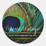 fatfatin Photography Peacock Feather Sticker