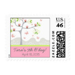 fatfatin Pink Cupcakes Tree Birthday Stamps
