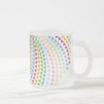 fatfatin Rainbow Heart Sprinkles Wedding Mug