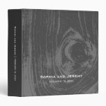 fatfatin Rustic Wood Winter Wedding Journal Binder