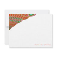 fatfatin Scalloped Fan Thank You Card invitation