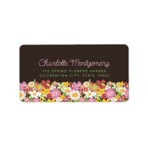 fatfatin Spring Flowers Garden Address Labels
