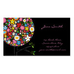 fatfatin Spring Flowers Pop Tree Businesscard business cards