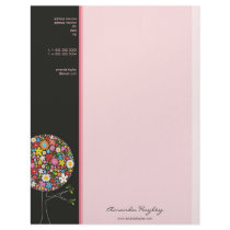 fatfatin Spring Flowers Pop Tree Letterhead