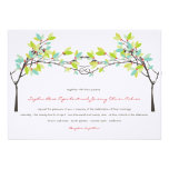 fatfatin Spring Knotted Love Trees Wedding Invite