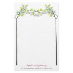 fatfatin Spring Knotted Love Trees Wedding Custom Stationery