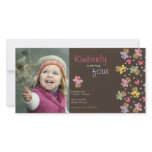 fatfatin Sweet Cherry Cupcakes Birthday Invite Custom Photo Card
