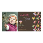 fatfatin Sweet Cherry Cupcakes Birthday Invite Custom Photo Card