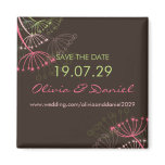 fatfatin Sweet Dandelions Save The Date Magnet