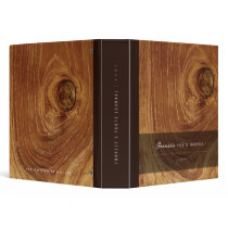 fatfatin Teak Wood Texture Photo Avery Binder