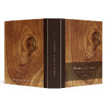 fatfatin Teak Wood Texture Photo Avery Binder