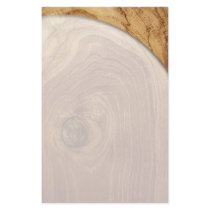 fatfatin Teak Wood Texture Photo Custom Flyer