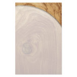 fatfatin Teak Wood Texture Photo Custom Flyer