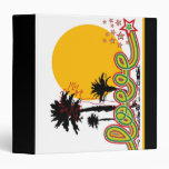 fatfatin Tropical Love Valentine Custom Binder