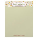 fatfatin White Daisies &amp; Ladybugs Letterhead