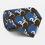 fatfatin Yoga Blue Sun And Om Custom Tie ties