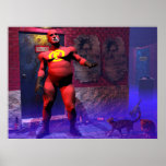 FatGuy VS the Alley Cat Gang posters