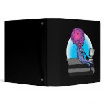 Father Alien on Laptop binders