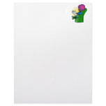 Father Alien reading Paper Custom Letterhead