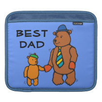 Father and Child Bear Sleeves For Ipads