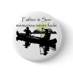 Father and Son buttons
