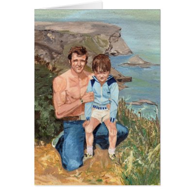 'Father and Son' Card by picklelillysdad