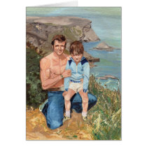 'Father and Son' Card