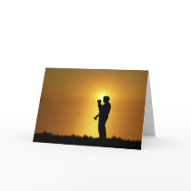 Father and Son Card