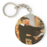 Father and Son Family Portrait by Mary Cassatt Keychains