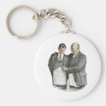 Father and Son Keychain