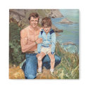 'Father and Son' Magnet by picklelillysdad 'Father and Son' Magnet